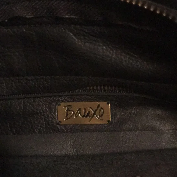 Black leather Backpack - Picture 6 of 12